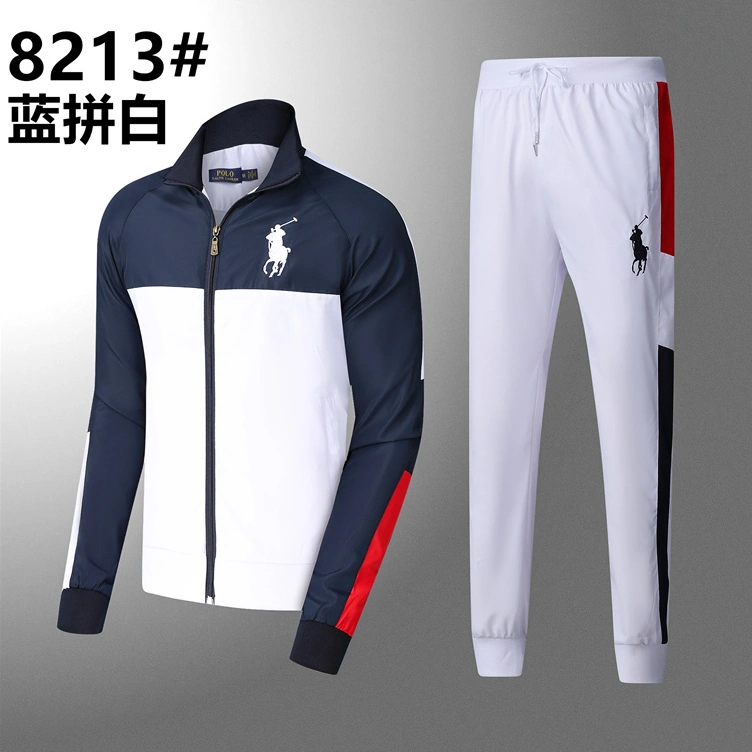 Lightweight 8970 Ralph Lauren Polo Tracksuits Long Sleeved For Men