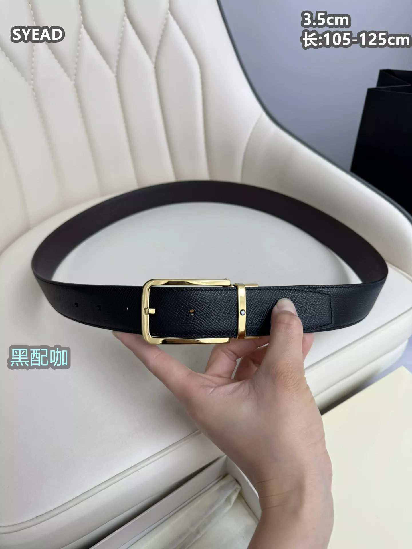Lightweight 9126 Montblanc AAA Quality Belts For Men