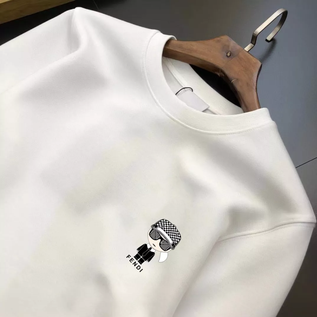 Lightweight 9151 Fendi Hoodies Long Sleeved For Men