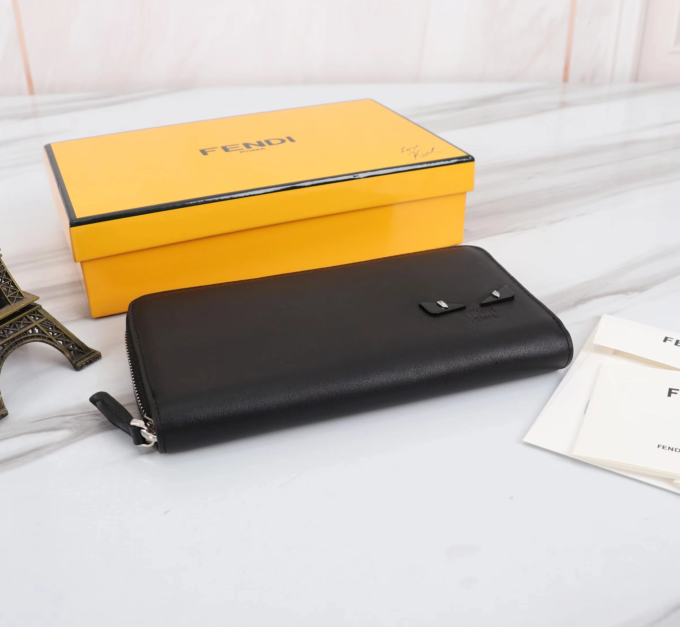 Lightweight 9206 Fendi AAA Quality Wallet For Unisex