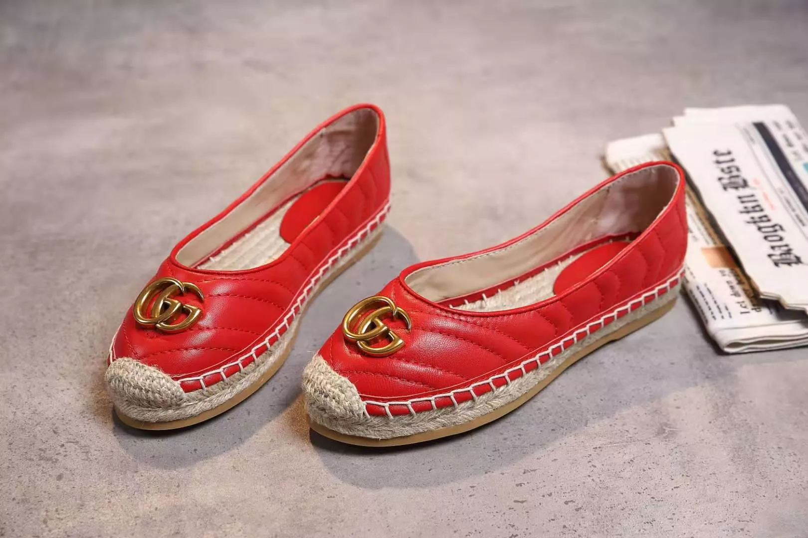 Lightweight 9248 Gucci Flat Shoes For Women