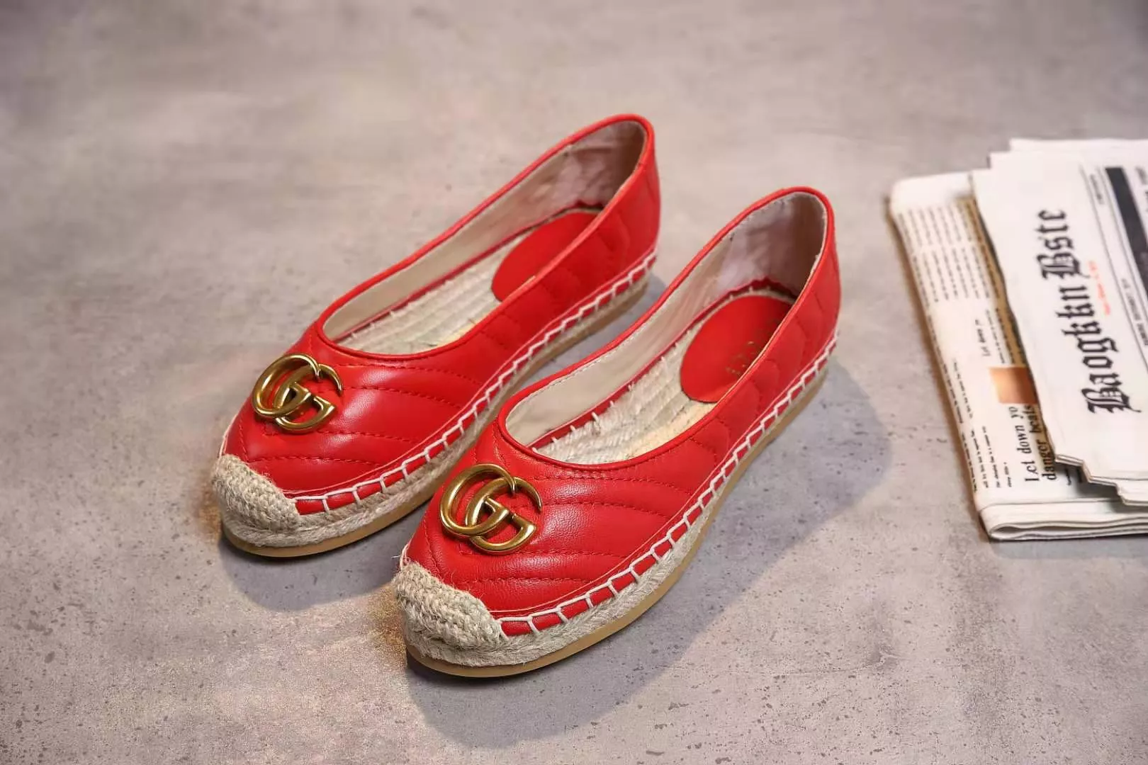 Lightweight 9248 Gucci Flat Shoes For Women