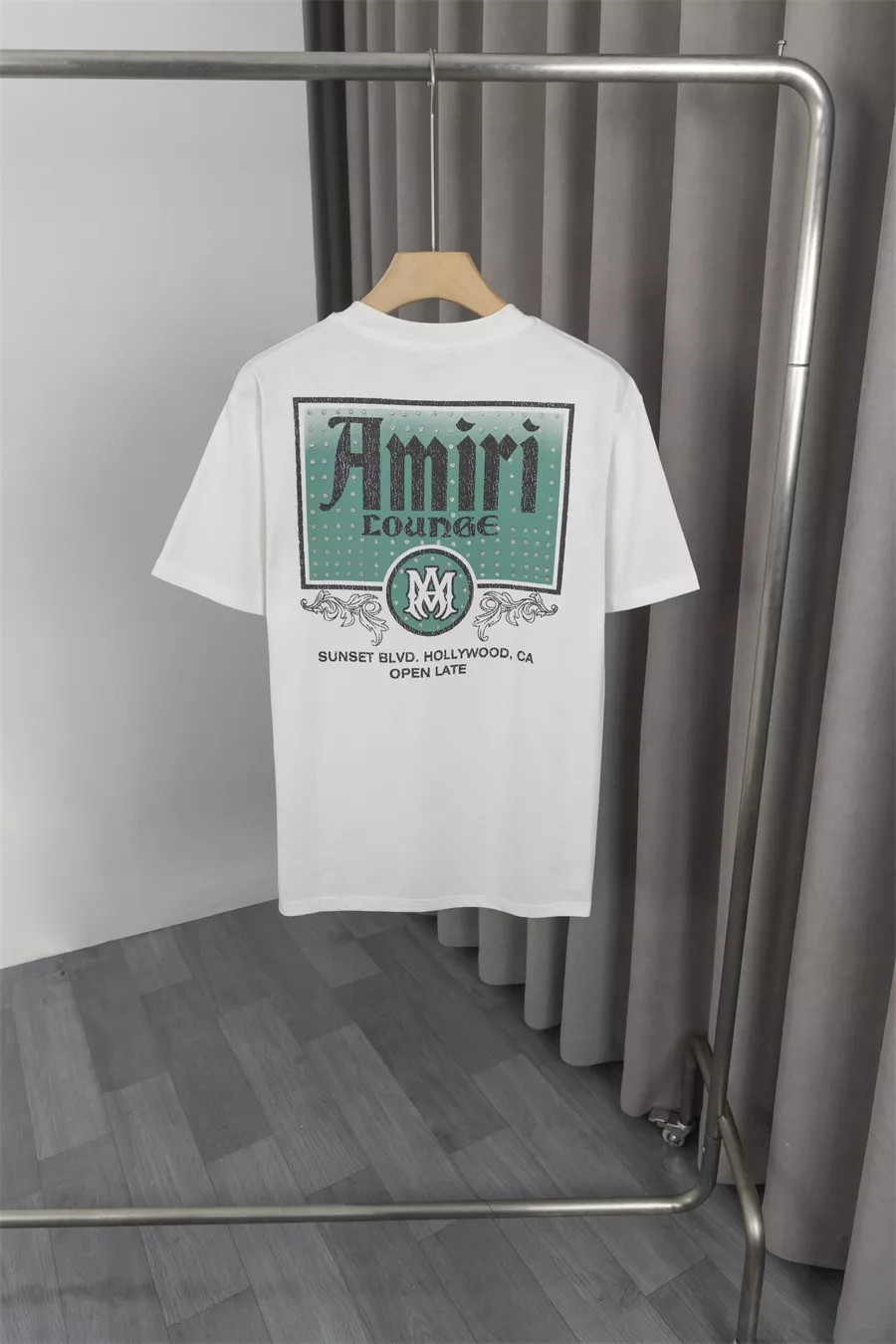 Lightweight 9258 Amiri T-Shirts Short Sleeved For Men