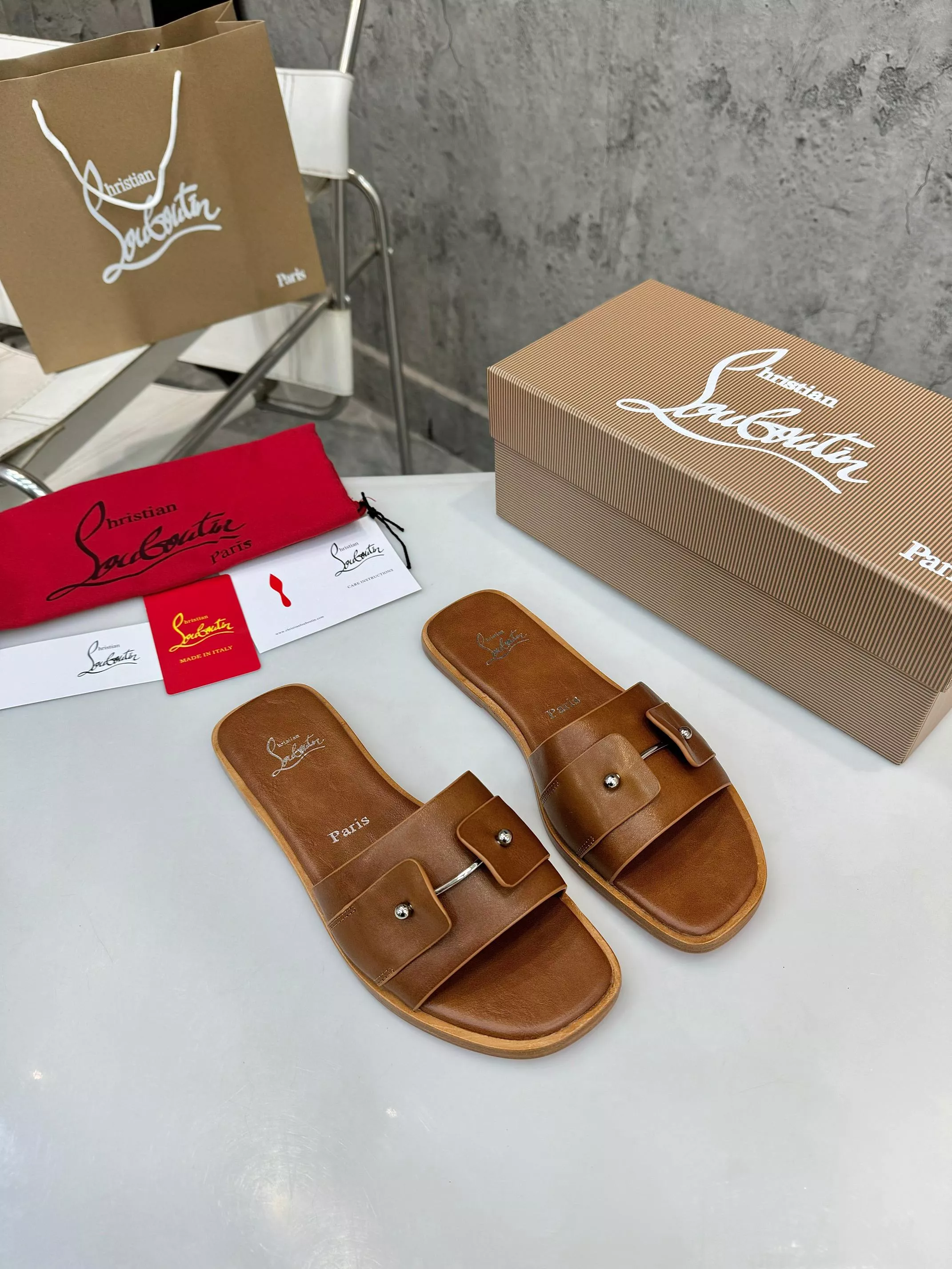 Lightweight 9272 Christian Louboutin CL Slippers For Women