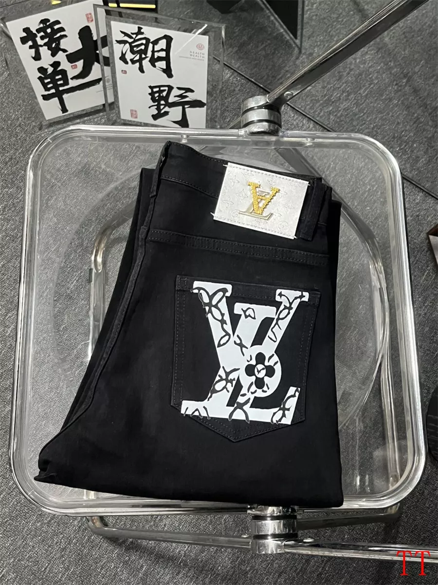 Lightweight 9336 Louis Vuitton LV Jeans For Men