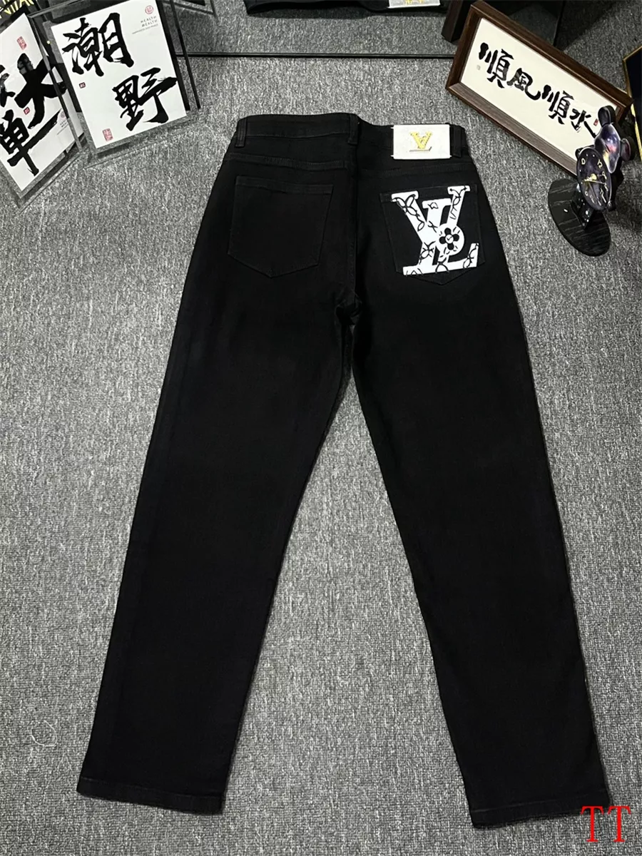 Lightweight 9336 Louis Vuitton LV Jeans For Men