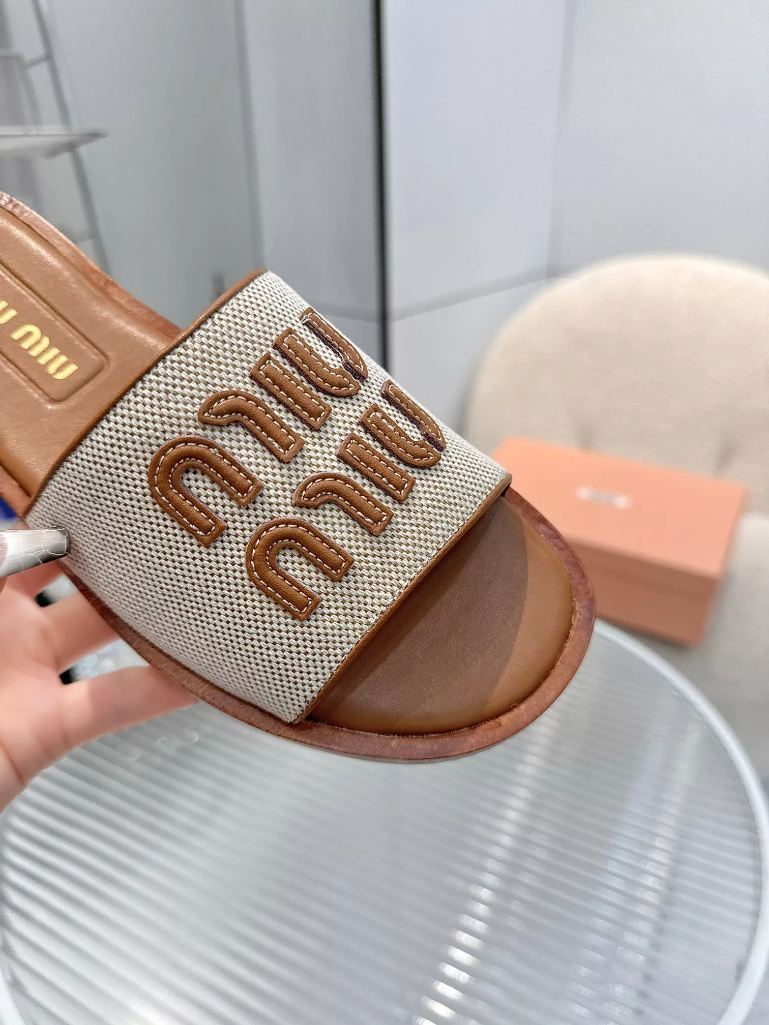 Lightweight 9522 MIU MIU Slippers For Women