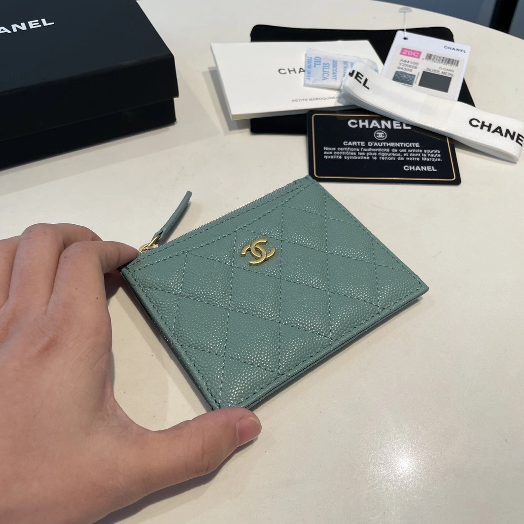 Lightweight 9576 Chanel AAA Quality Card Case For Women