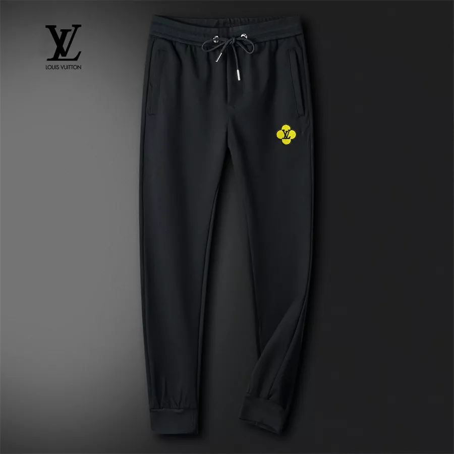 Lightweight 9814 Louis Vuitton LV Tracksuits Long Sleeved For Men