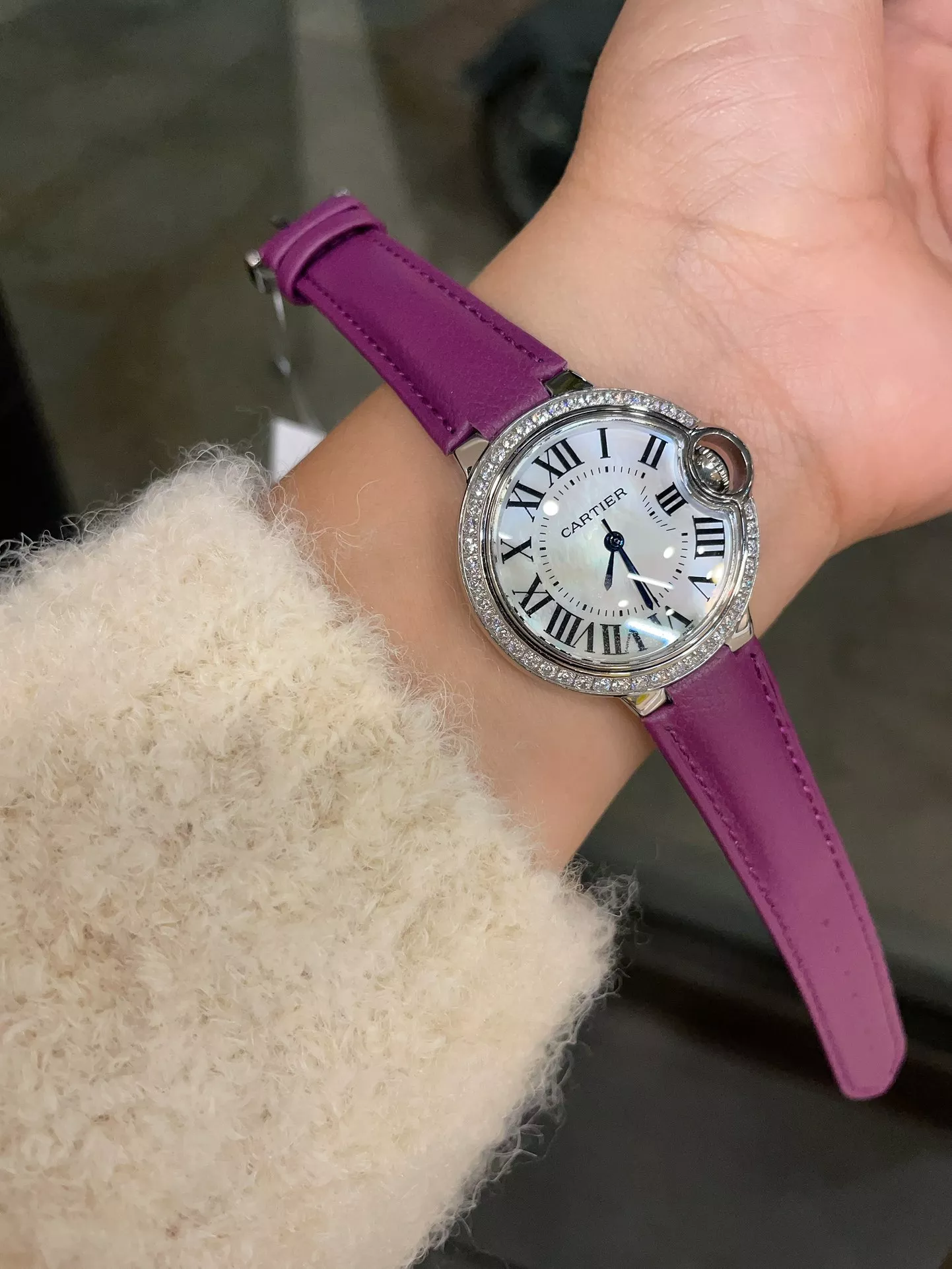 Lightweight 9946 Cartier AAA Quality Watches For Women