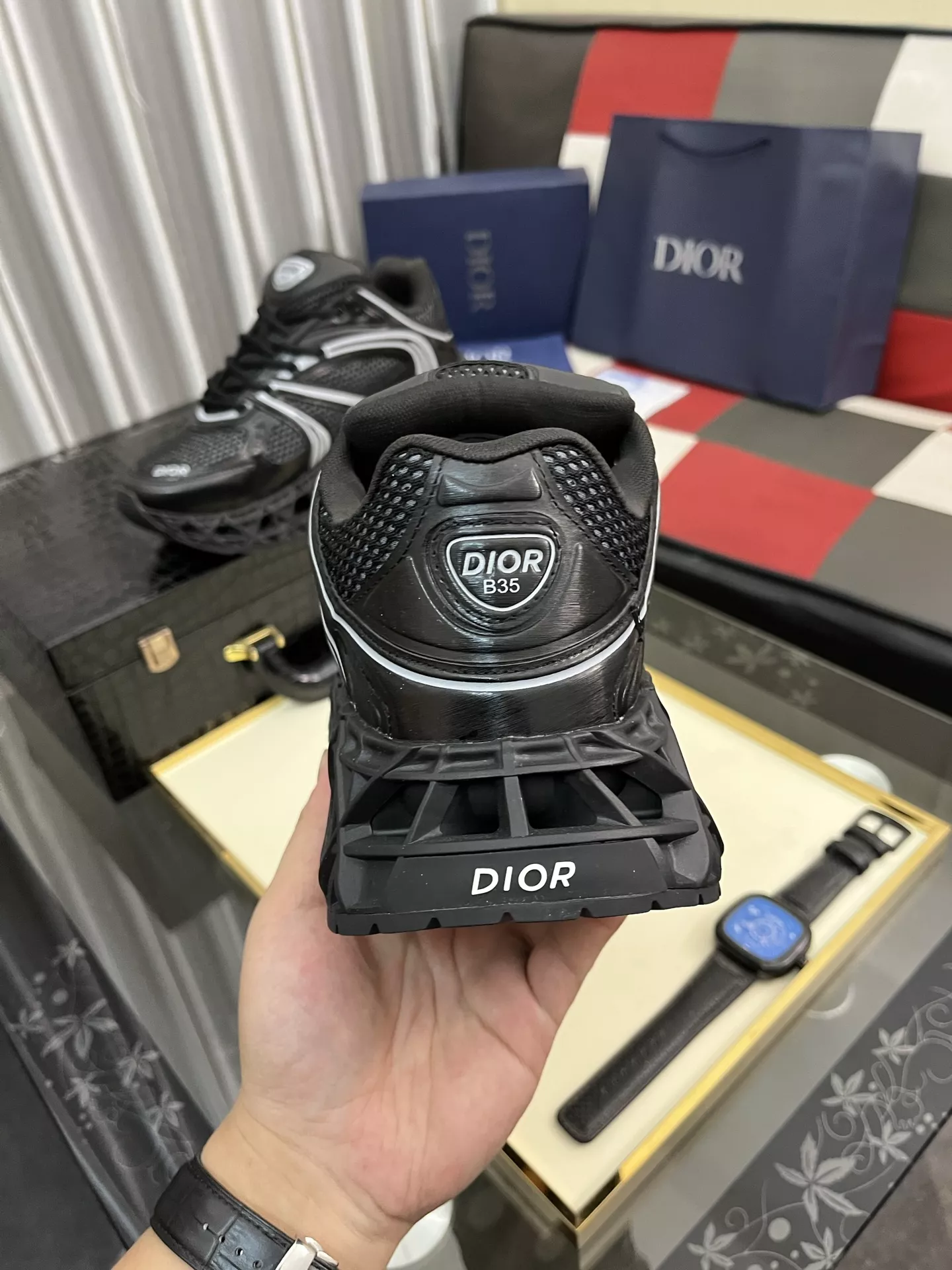 Lightweight 9953 Christian Dior Casual Shoes For Men