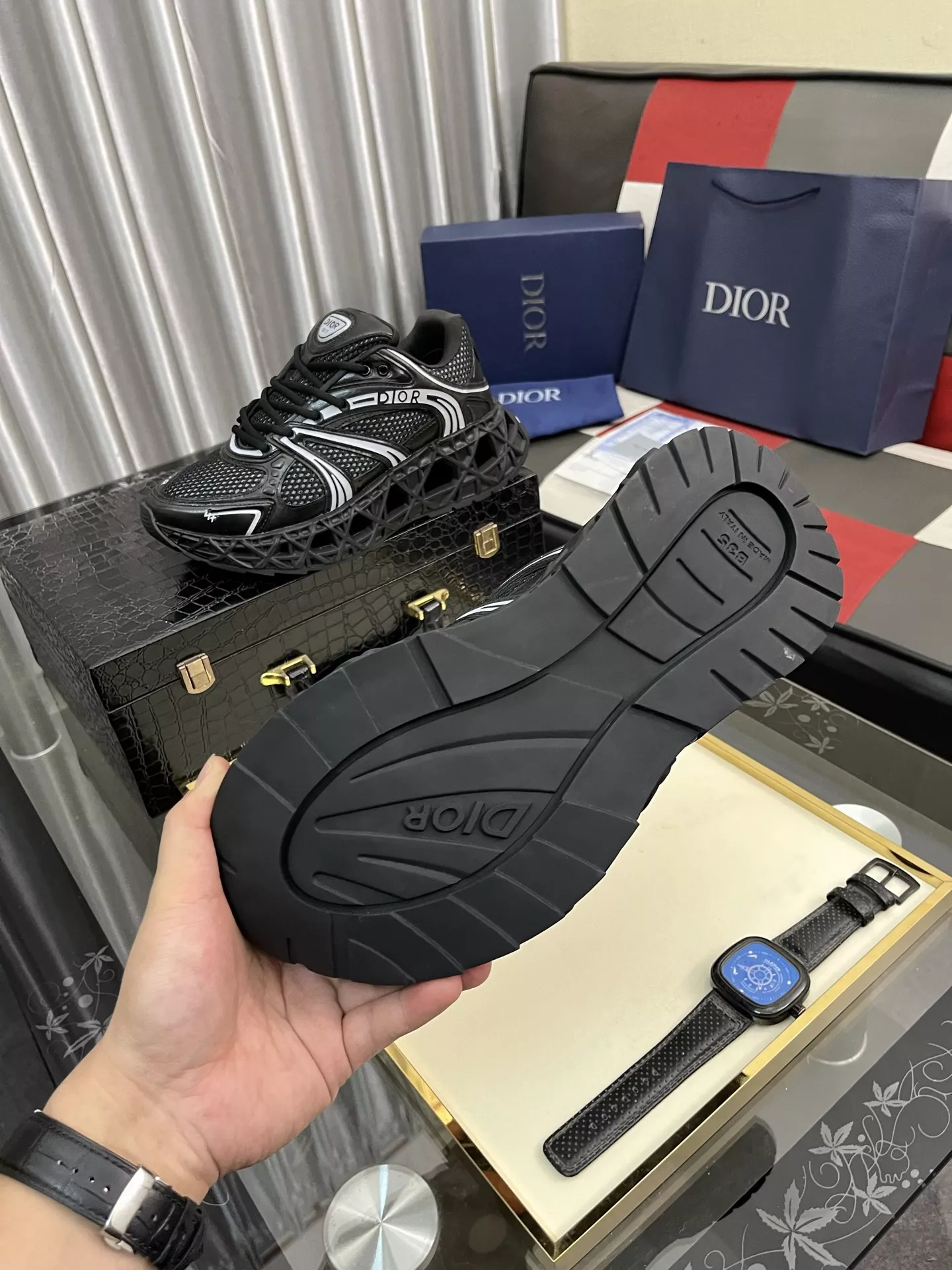 Lightweight 9953 Christian Dior Casual Shoes For Men