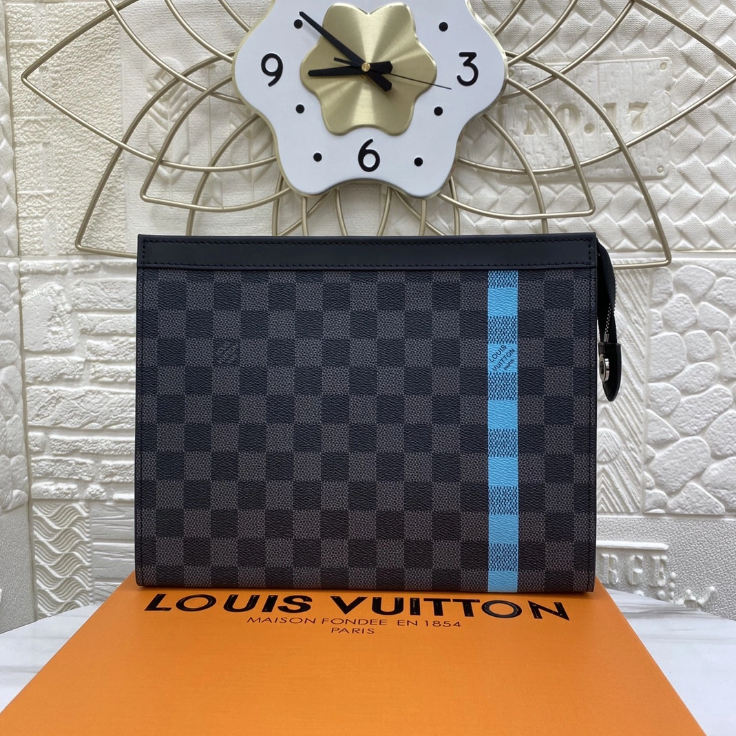 Louis Vuitton AAA Man Wallets ModernLook 242