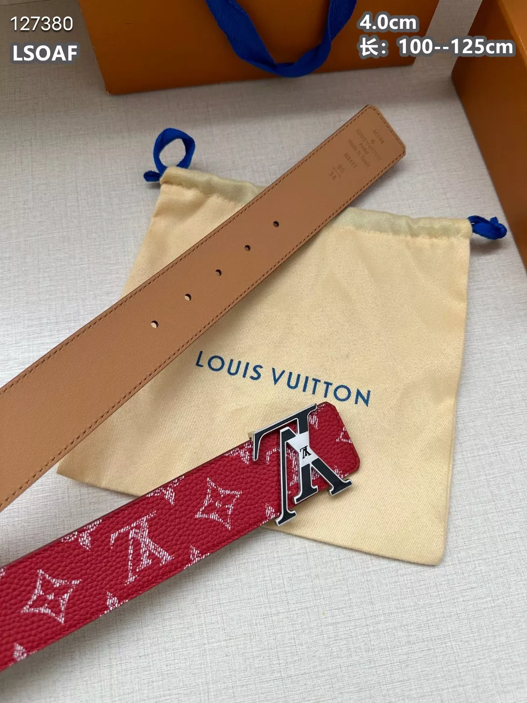 Louis Vuitton AAA Quality Belts For Men Compact 3774
