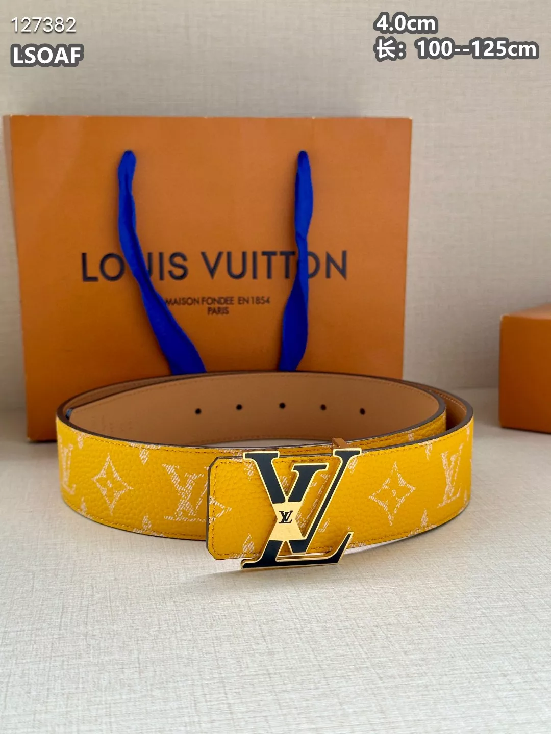 Louis Vuitton AAA Quality Belts For Men EyeCatching 3244
