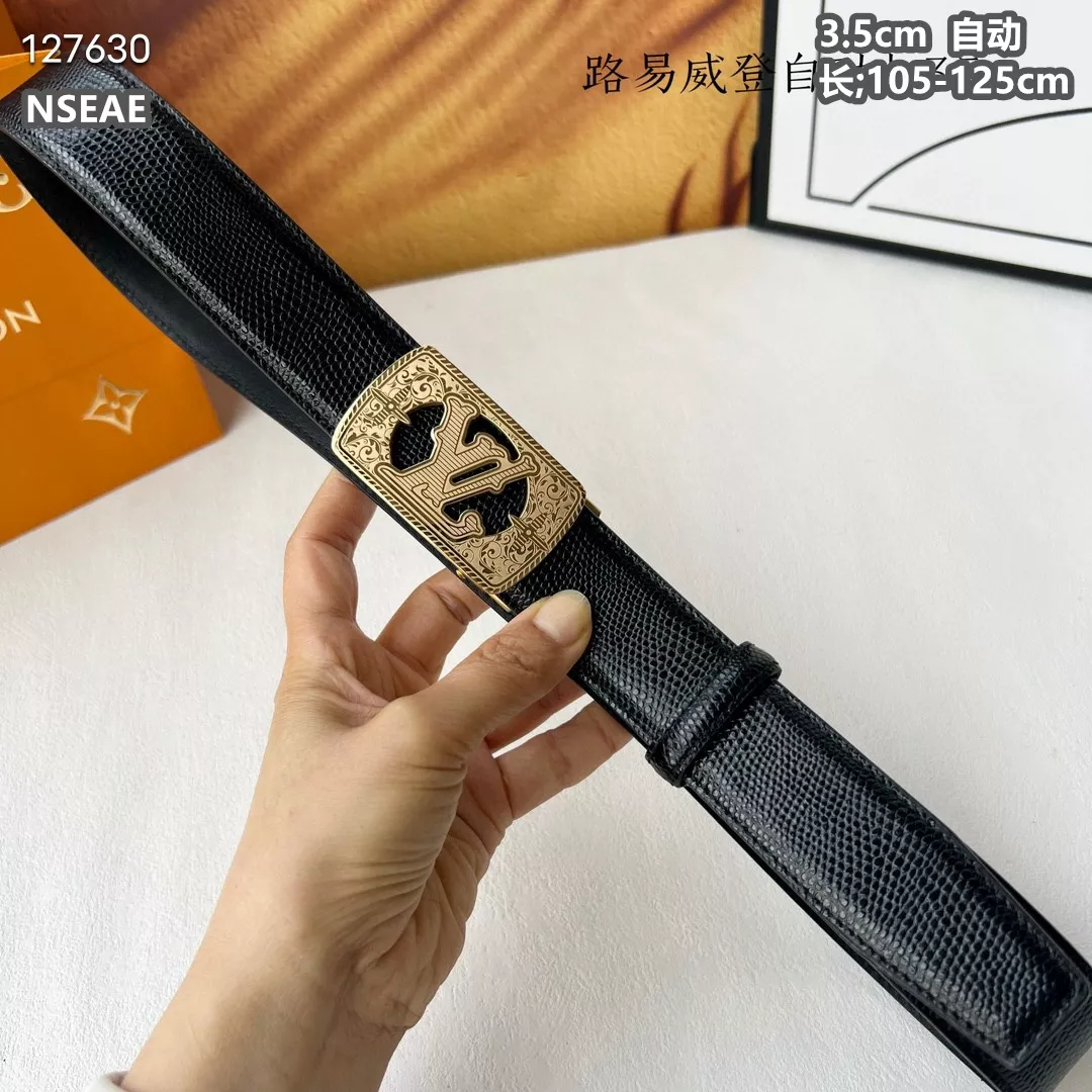 Louis Vuitton AAA Quality Belts For Men Fashionable 3725