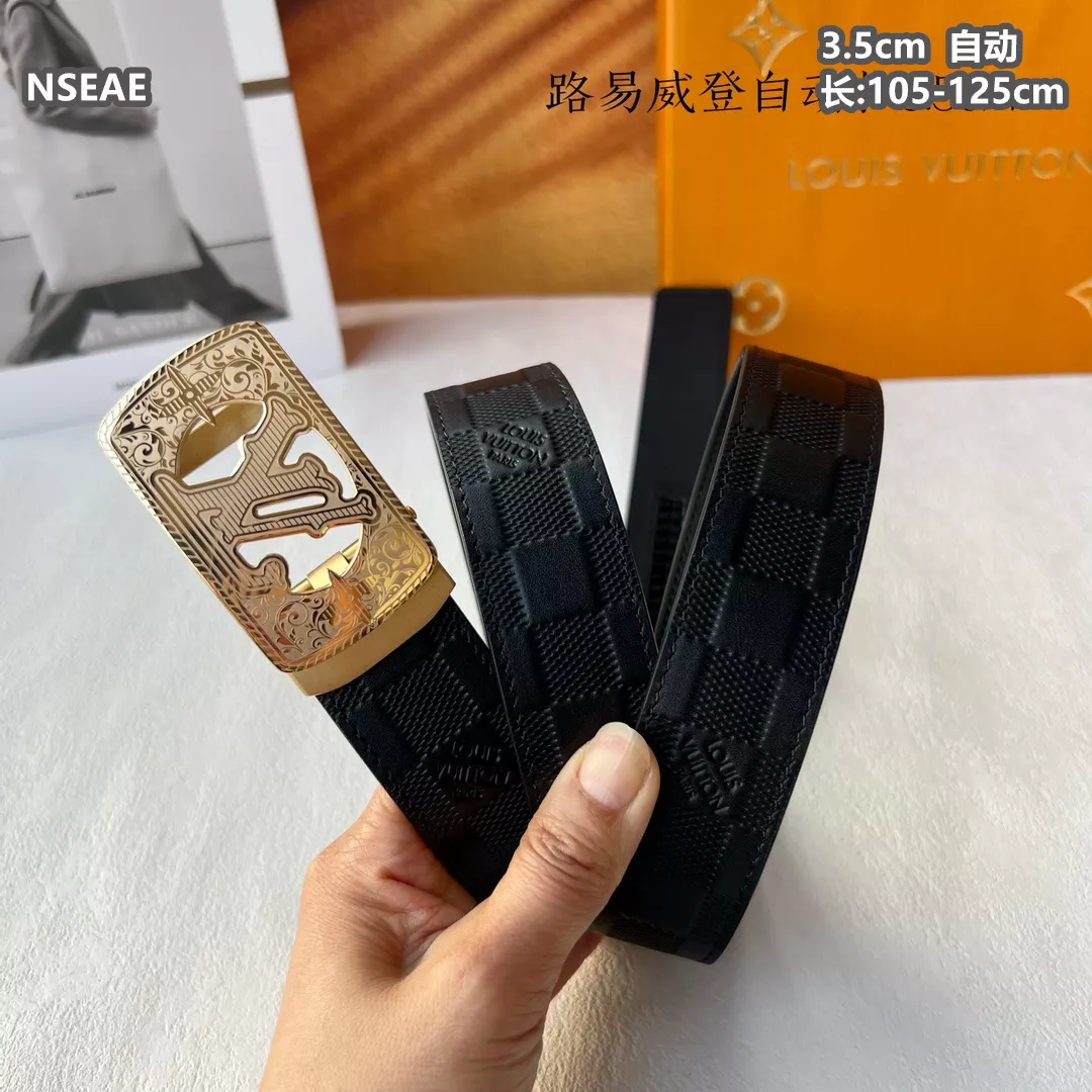 Louis Vuitton AAA Quality Belts For Men Popular 2988