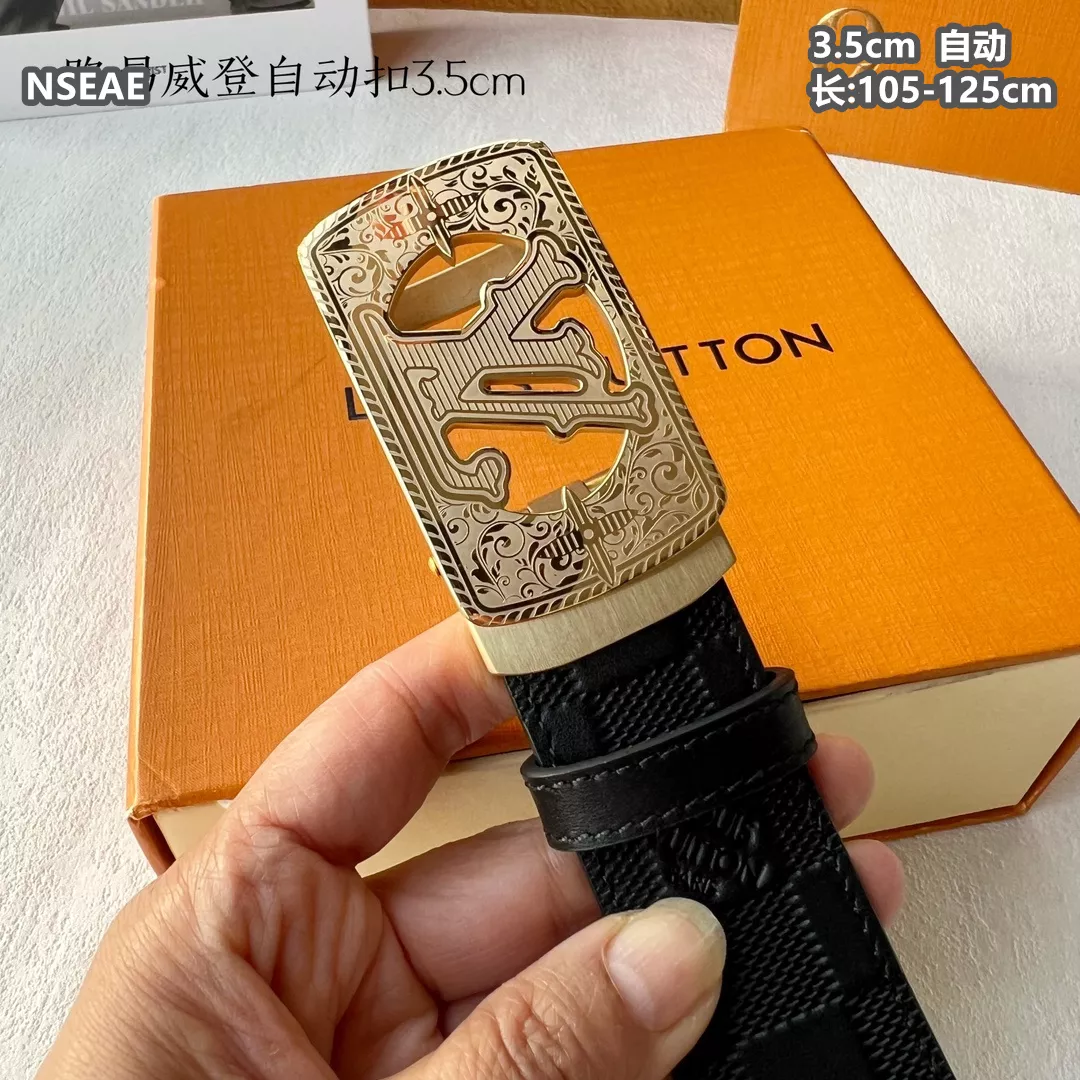 Louis Vuitton AAA Quality Belts For Men Popular 2988