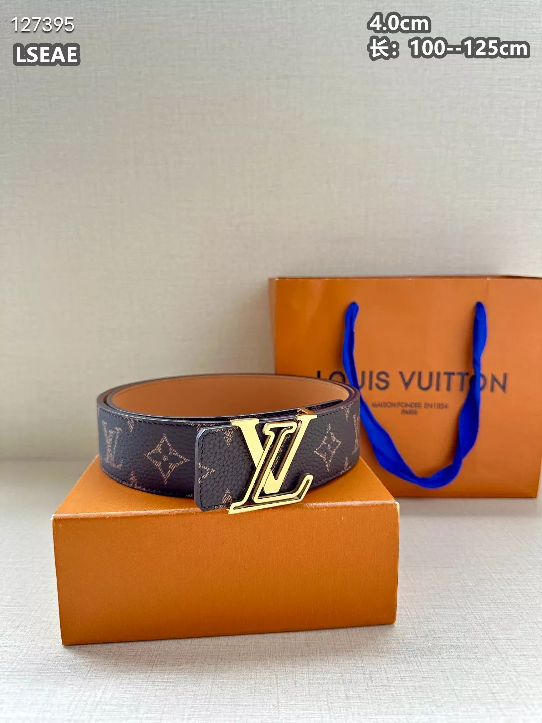 Louis Vuitton AAA Quality Belts For Men Timeless 1418