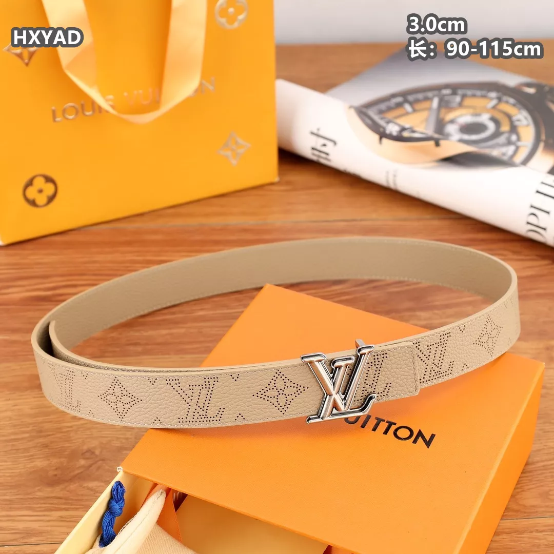 Louis Vuitton AAA Quality Belts For Women EasyMatch 3807