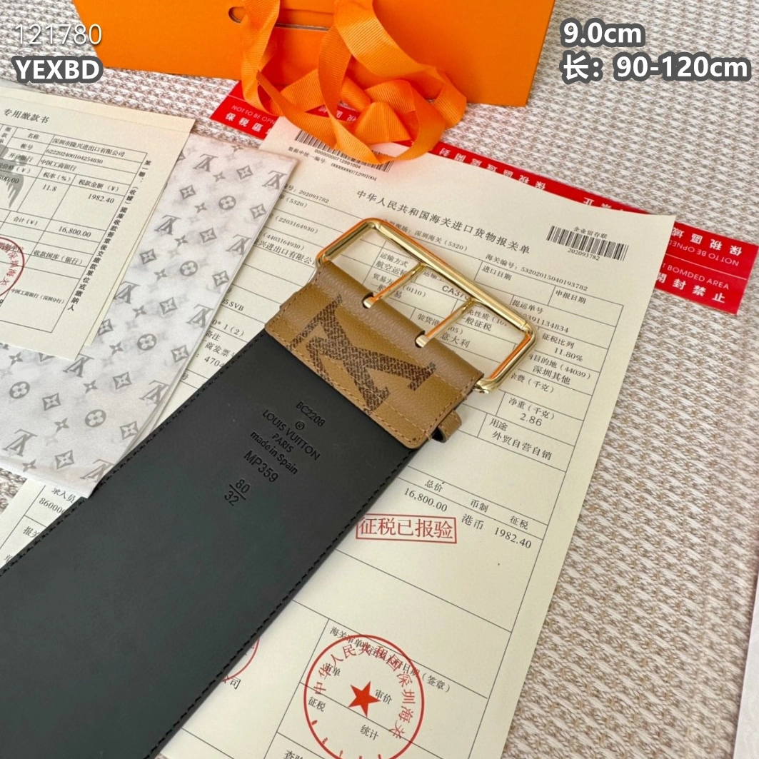 Louis Vuitton AAA Quality Belts For Women Resilient 6280