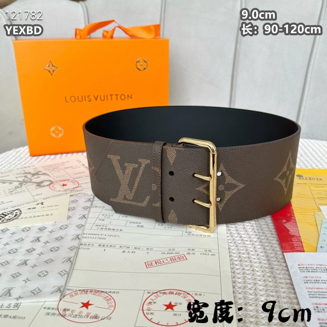 Louis Vuitton AAA Quality Belts For Women Unique 4029