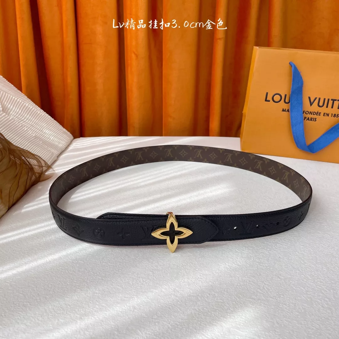 Louis Vuitton AAA Quality Belts In 3.0cm For Women SportInspired 5179