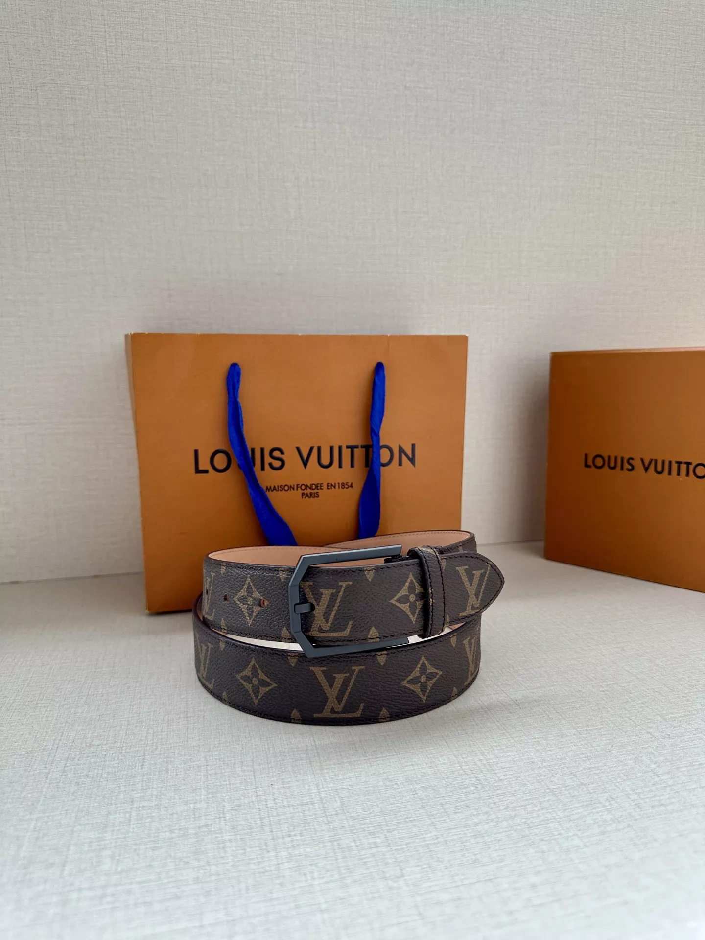 Louis Vuitton AAA Quality Belts In 3.4cm For Men Functional 170