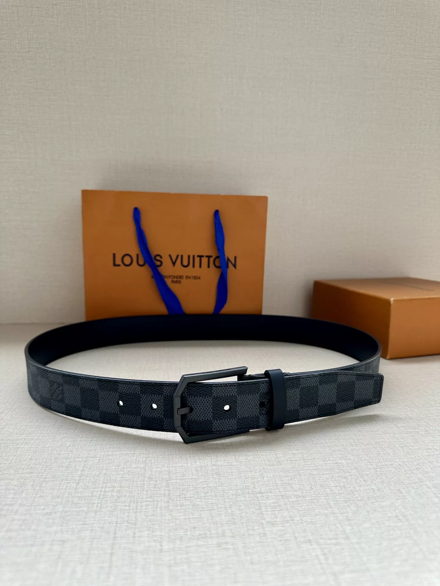 Louis Vuitton AAA Quality Belts In 3.4cm For Men Timeless 3083