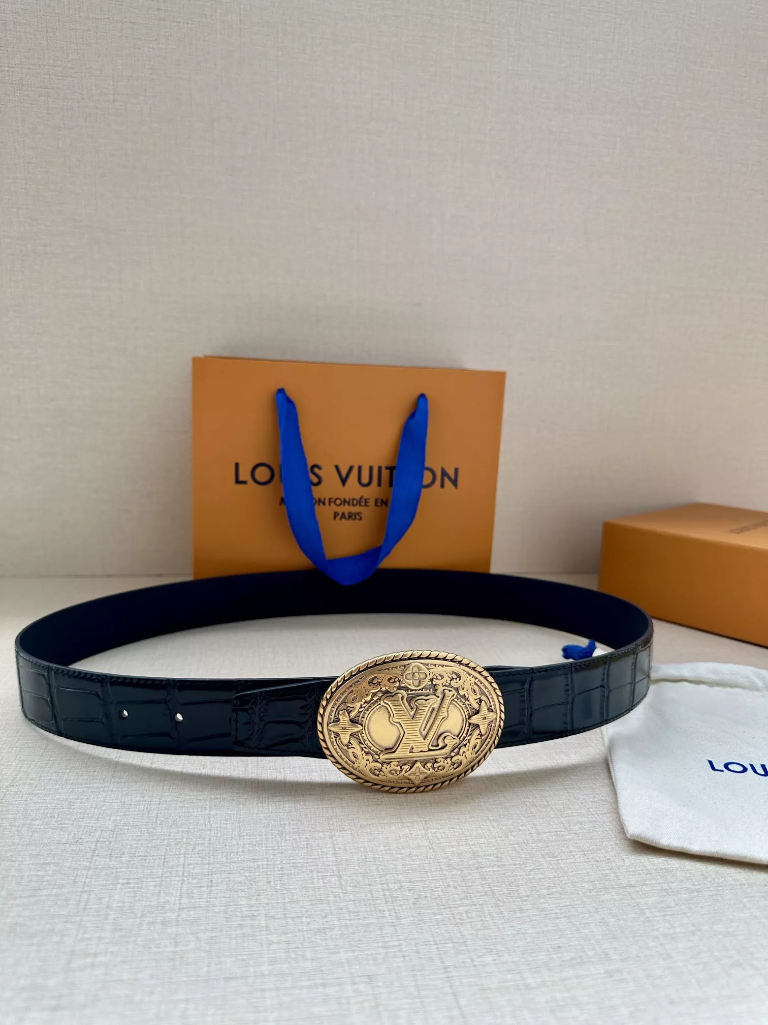 Louis Vuitton AAA Quality Belts In 3.5cm For Men Affordable 2400