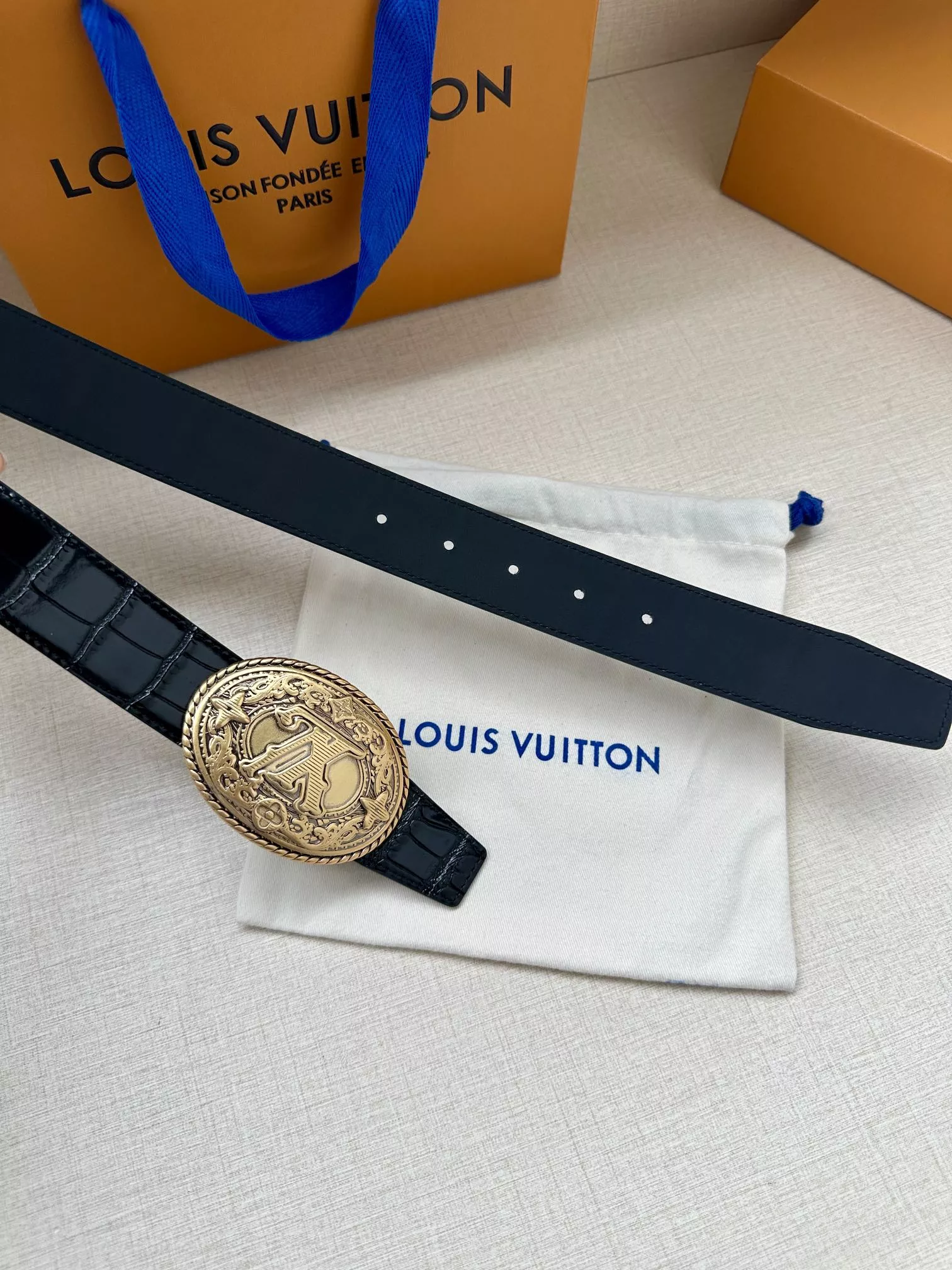 Louis Vuitton AAA Quality Belts In 3.5cm For Men Affordable 2400