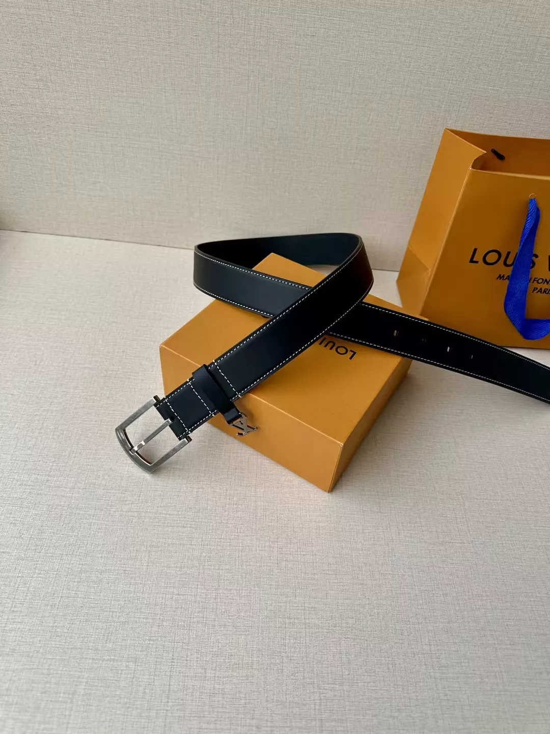 Louis Vuitton AAA Quality Belts In 3.5cm For Men Durable 4715