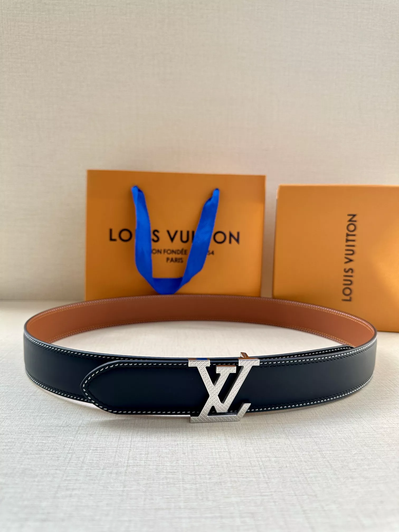 Louis Vuitton AAA Quality Belts In 3.5cm For Men Refined 5260