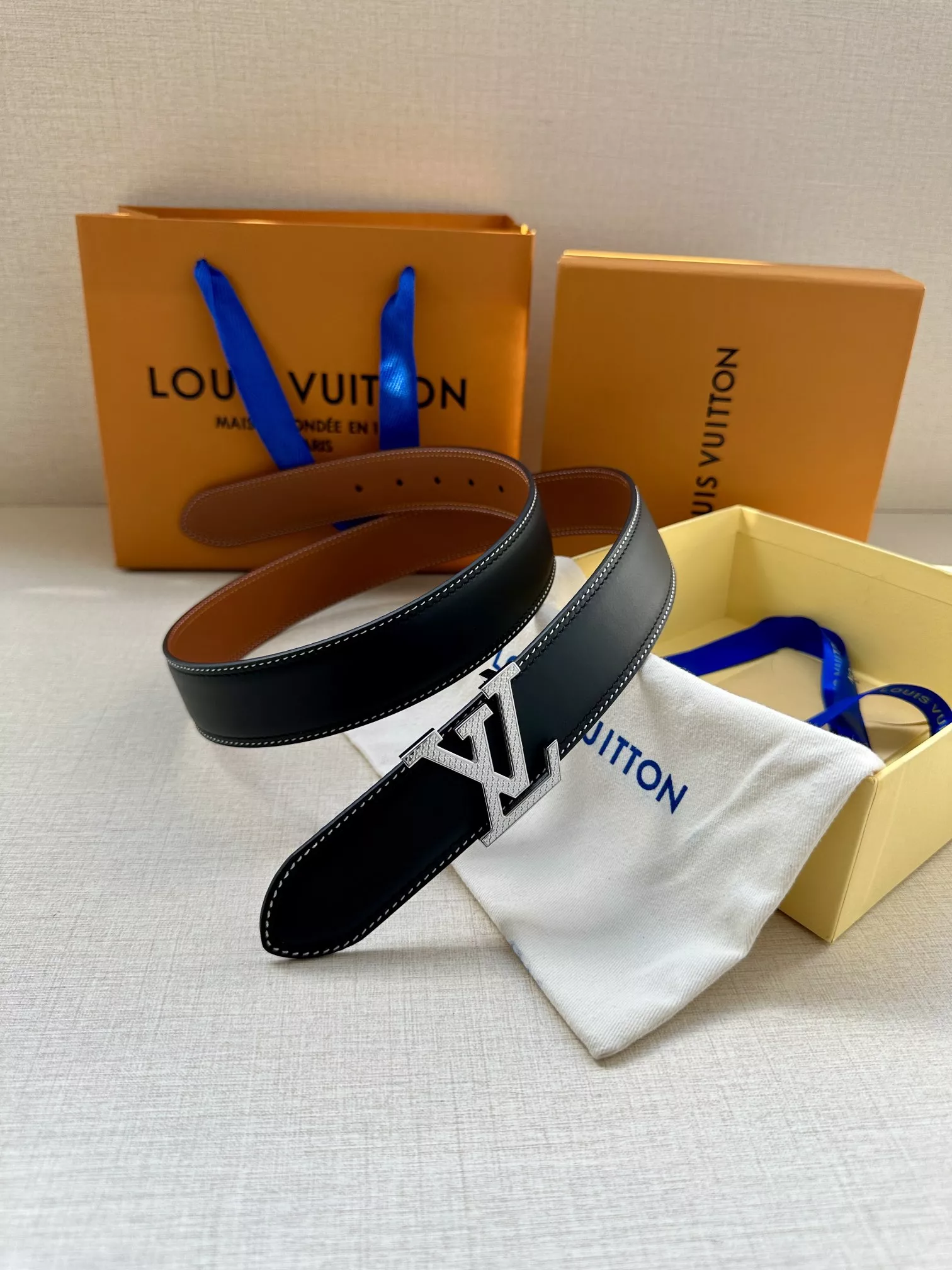 Louis Vuitton AAA Quality Belts In 3.5cm For Men Refined 5260