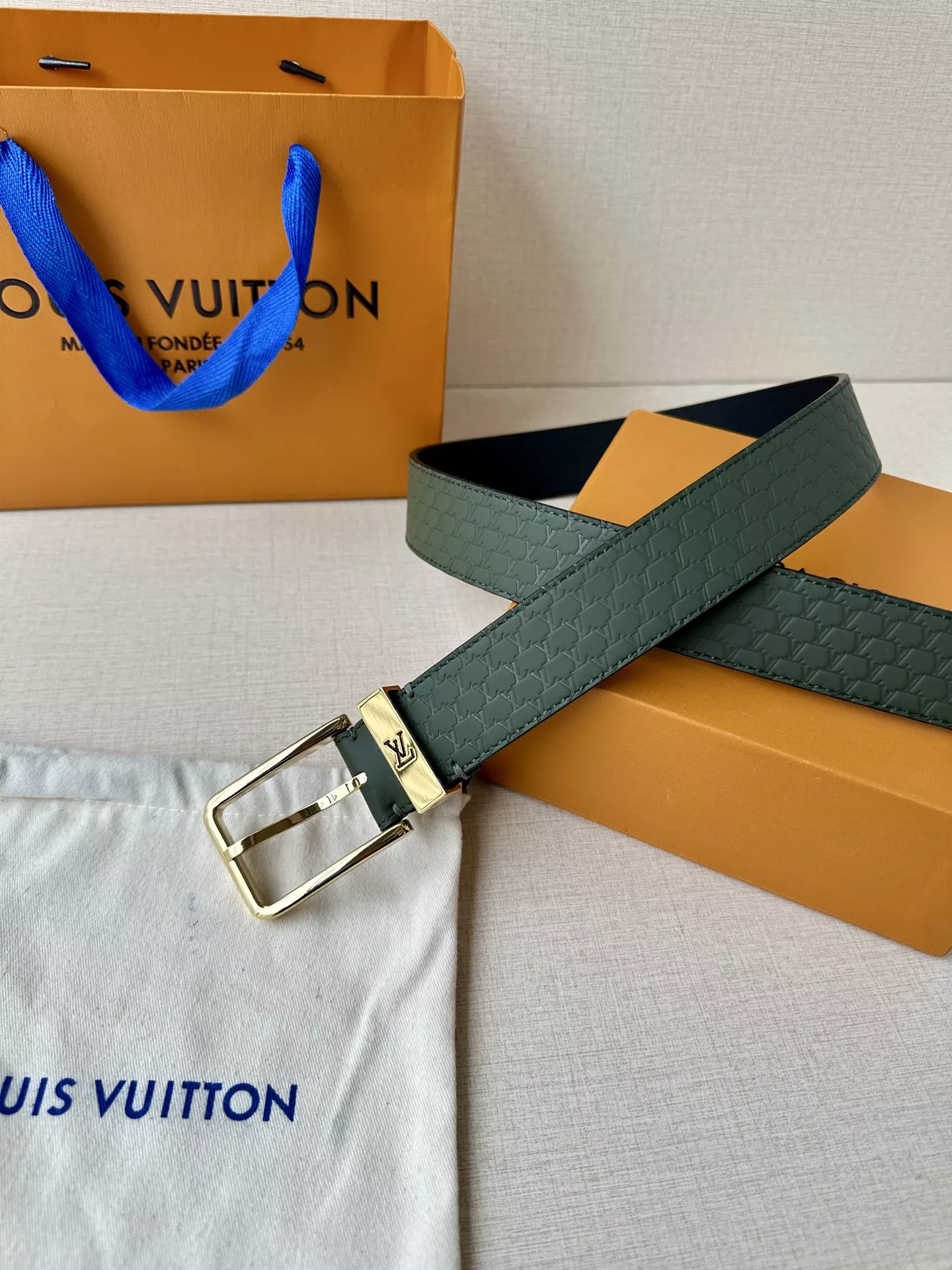Louis Vuitton AAA Quality Belts In 3.5cm For Men Reliable 1036