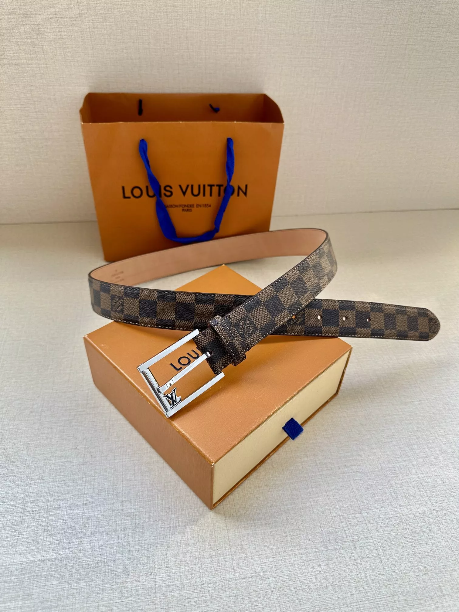 Louis Vuitton AAA Quality Belts In 3.5cm For Unisex Bold 5842