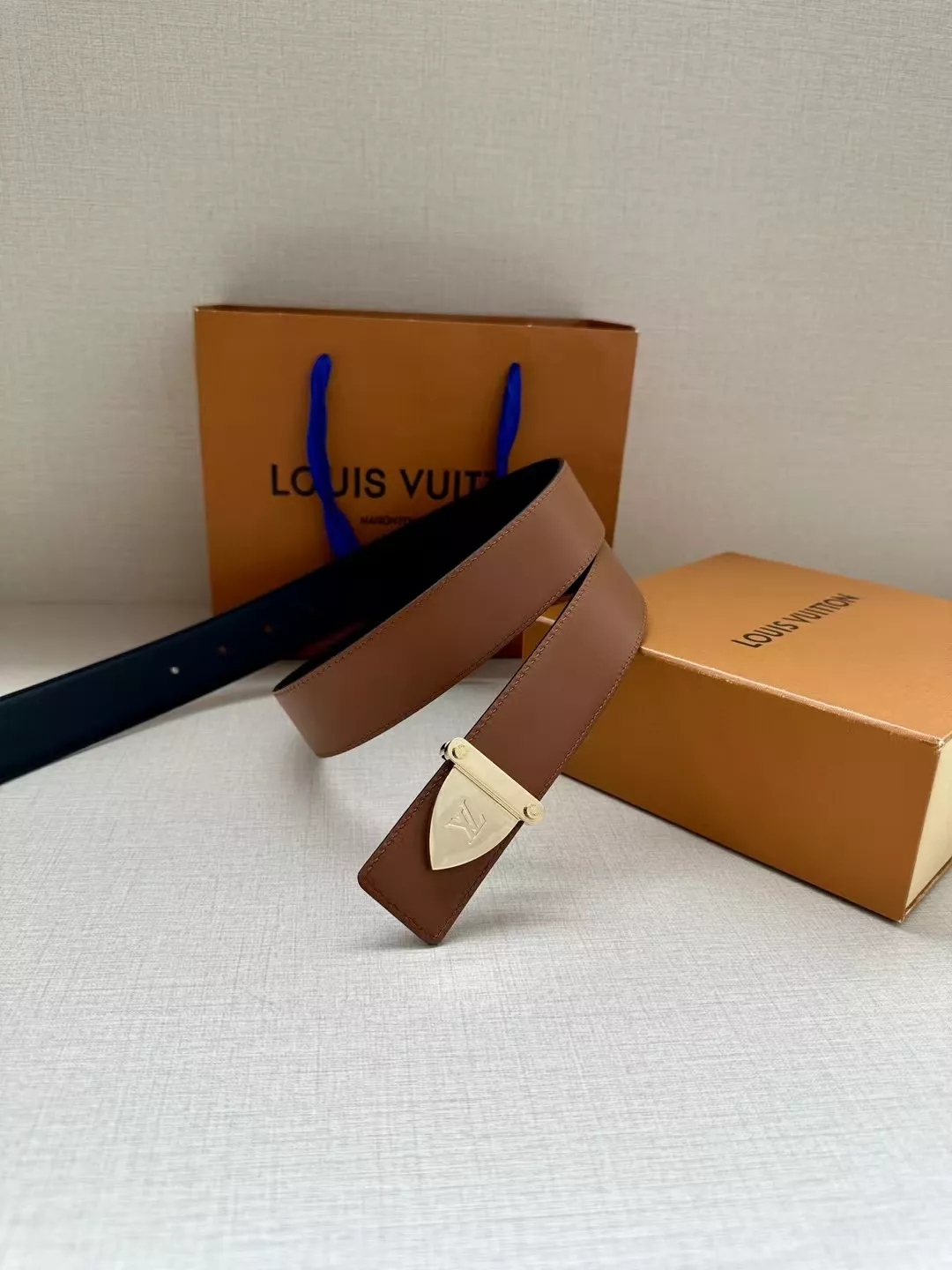 Louis Vuitton AAA Quality Belts In 3.5cm For Unisex GoodFit 4284