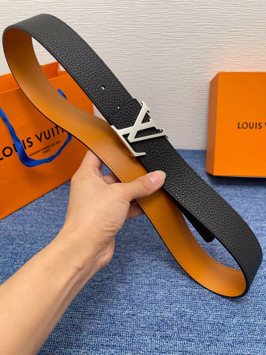 Louis Vuitton AAA Quality Belts In 4.0cm For Men Durable 1811