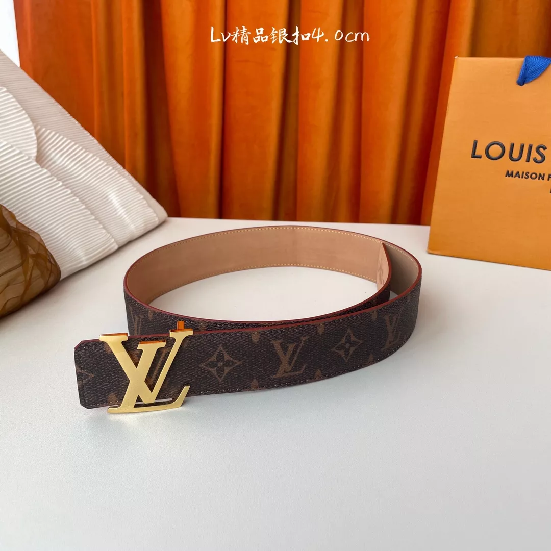 Louis Vuitton AAA Quality Belts In 4.0cm For Men HighQuality 8021