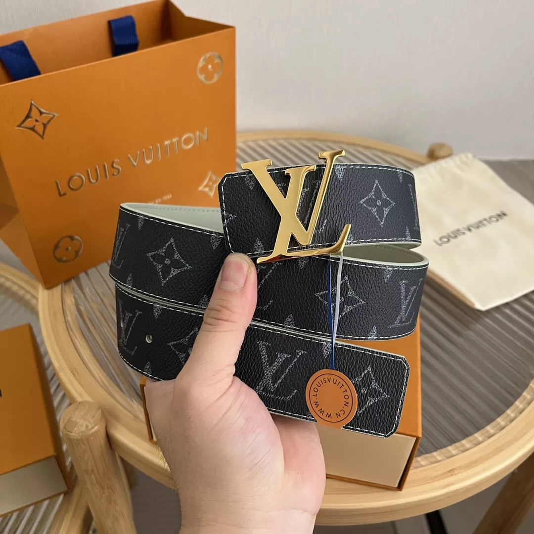 Louis Vuitton AAA Quality Belts In 4.0cm For Men NewStyle 1368