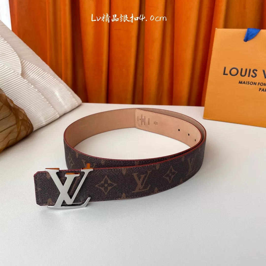 Louis Vuitton AAA Quality Belts In 4.0cm For Men NewStyle 1593