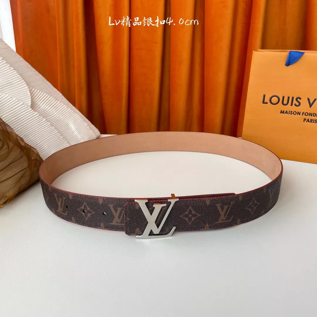 Louis Vuitton AAA Quality Belts In 4.0cm For Men NewStyle 1593