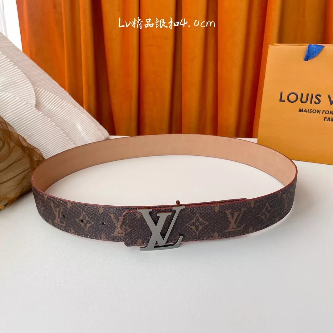 Louis Vuitton AAA Quality Belts In 4.0cm For Men Practical 9950