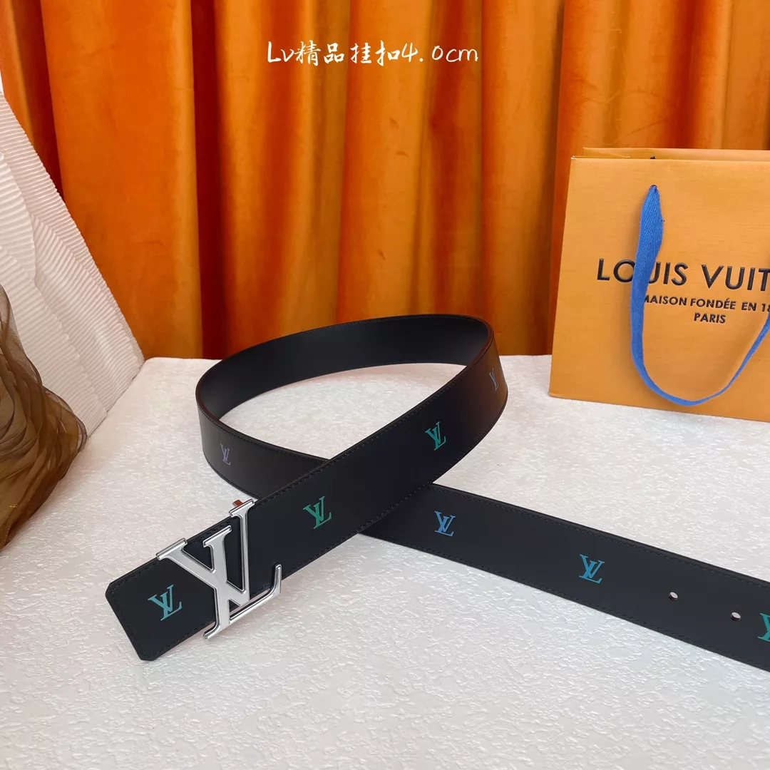 Louis Vuitton AAA Quality Belts In 4.0cm For Men Unique 9499