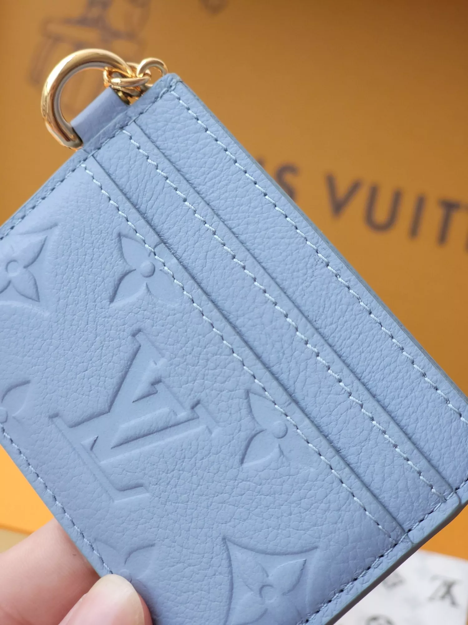 Louis Vuitton AAA Quality Card Case Bright 4914