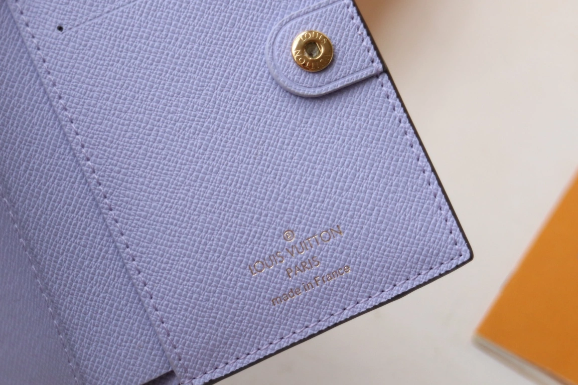 Louis Vuitton AAA Quality Card Case In Purple Cozy 1164