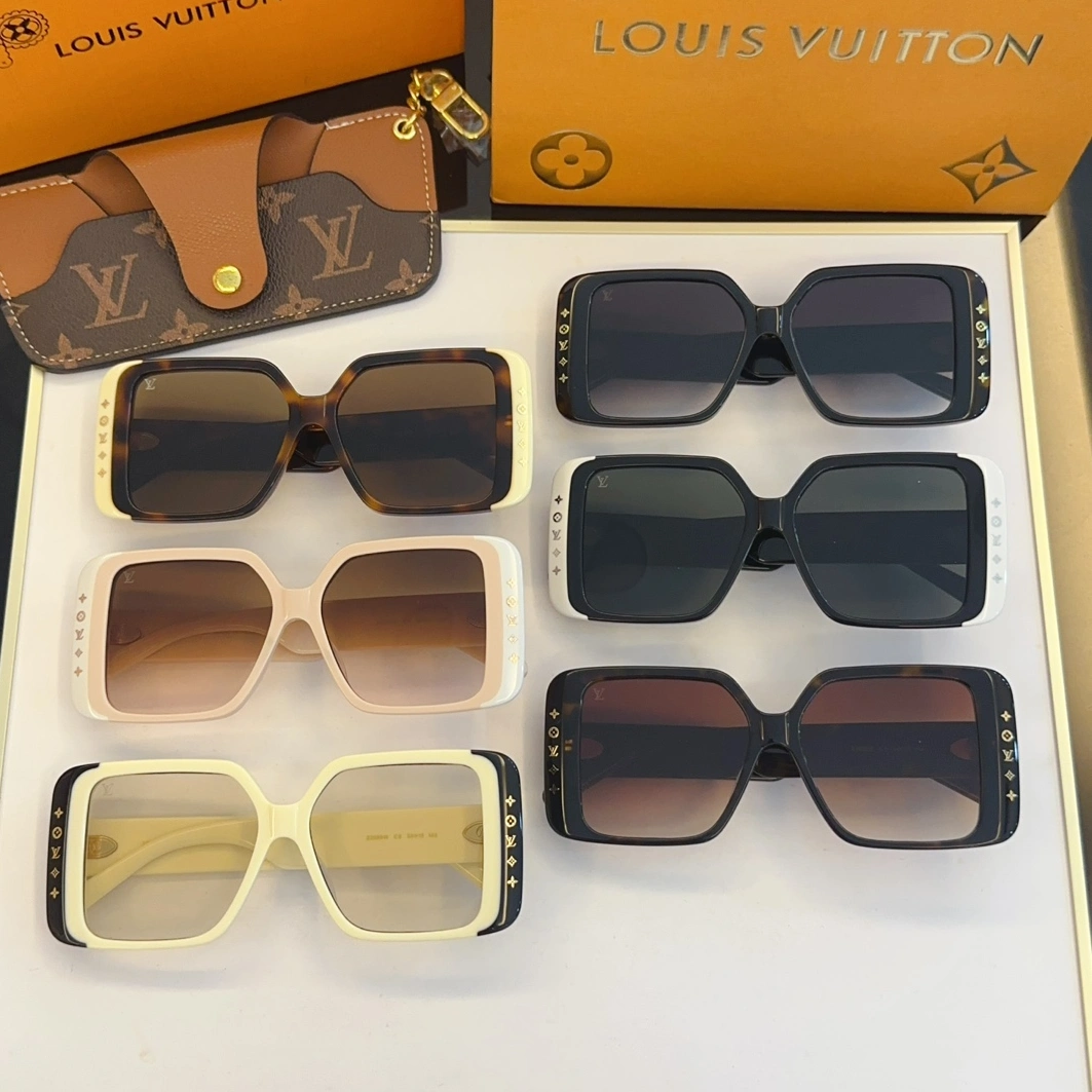 Louis Vuitton AAA Quality Sunglasses EasyMatch 5972