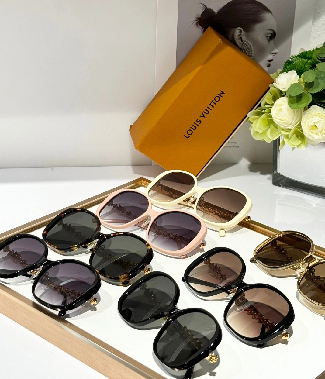 Louis Vuitton AAA Quality Sunglasses Functional 3547