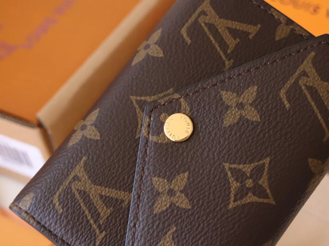 Louis Vuitton AAA Quality Wallets In Brown Functional 8433