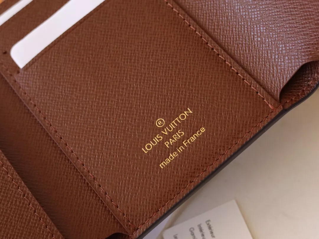 Louis Vuitton AAA Quality Wallets In Brown Functional 8433